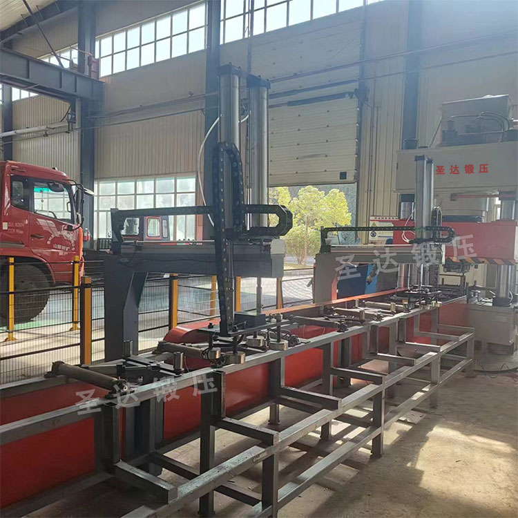 630噸錨桿托盤(pán)生產(chǎn)線客戶現(xiàn)場(chǎng)